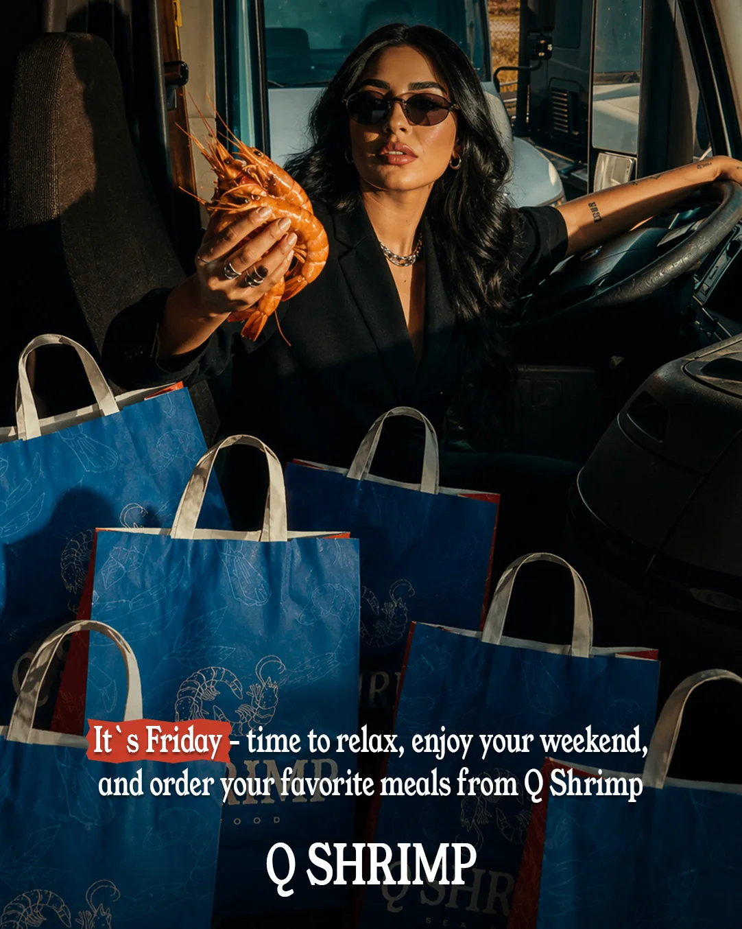 Q Shrimp - Social Media